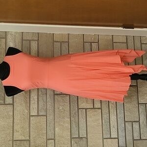 Ann Taylor 0 Petite Coral Dress